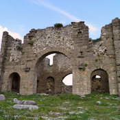 The Basilica located at the northeast corner of the Agora