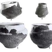 Turów, burial pottery