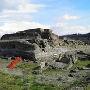 The Capitolium, temple dedicated to Jupiter, Juno and Minerva