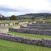 Chesters Roman fort barracks