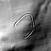 Battery at Caer Mote