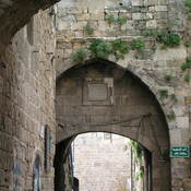 Acre - Gate in the Crusaiders` city walls