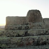 Acropolis of Midas Şehri, Altar. Afternoon