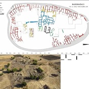 Bademagaci Hoyuk. Plan of the EBA II settlements