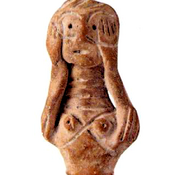Clay figurine. Afyonkarahisar.