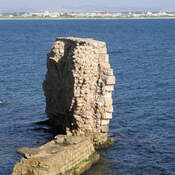 Remains of Crusader harbor