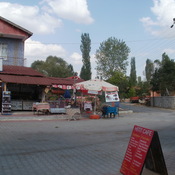 Alaca Hüyük -Cafe, souvenirs