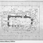 Andaval: Church of St. Constantine. Ground plan