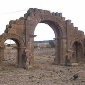 Lambaesis. Arch of Septimius Severus.