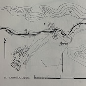 Arrajan_G.7-05.I, Gaube (1973)_Site map