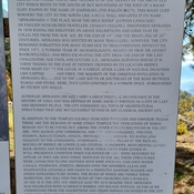 Arykanda Information Board