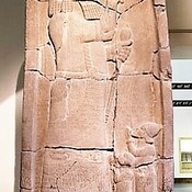 Stele of Esarhaddon, king of Assyria,,  	Pergamon Museum, Berlin