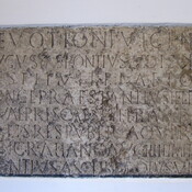 Inschrift des Pontius Asclepiodotus