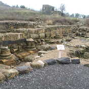 Remains of Cardo in Caesarea Philippi