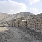 Bastam, Urartaean wall