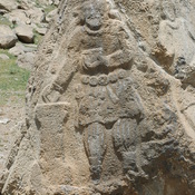 Behistun, free-standing Parthian rock relief