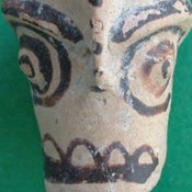 Head of Mycenaean Age figurine
