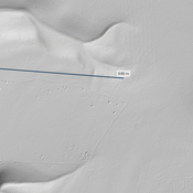 Lidar opname mogenlijk Romeins marskamp Maranville (Haute Marne)