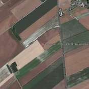 Cropmarks marskamp Vaux-Vesigneul (F-dep. Marne)