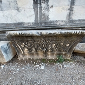 Capital & Inscription. Apollo Temple Didyma.