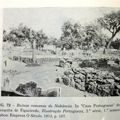 Nabancia's ruins as seen in 1913