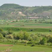 Castra of Hoghiz - View from Ungra
