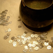 roman coins from Niederbieber