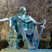 Bronze statue of Constantine the Great