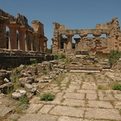 Temple of Zeus, interior