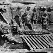 Roman Naval Bireme from Praeneste