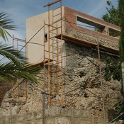 Remains of the tower of the Roman wall of Gerena