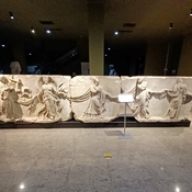 Frieze of Dancing Girls. Northwest Heroon. (Burdur Archaeological Museum)