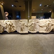 Frieze of Dancing Girls. Northwest Heroon. (Burdur Archaeological Museum)