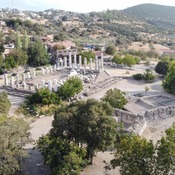 Temple of Apollon from the West of the Sanctuary