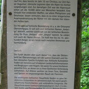 Infotafel auf dem Döttenbichl