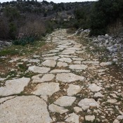 Paved Roman road
