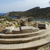 Tholos (Aphrodite temple) and the two harbours