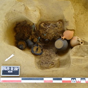 hypogée 3 : Vue en plan de la chambre funéraire