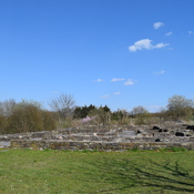 Grundmauern der Römischen Villa