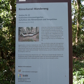 Heidentempel Kreuzweingarten - Infoschild