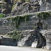 supporting wall Roman road