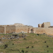 Lado oeste y principal del castillo