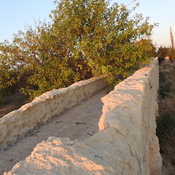 Detalle del canalillo, Acueducto de Albatana