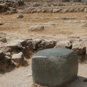 Egyptian green stone- altar?