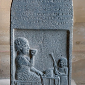Stele of the priest Si Gabbor from Nerebu, VII century BC