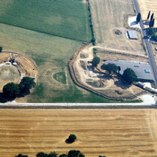 Aerial photo of Suasa