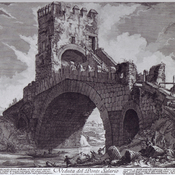 Giovanni Battista Piranesi, Ponte Salario, Engraving