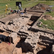 Excavations of Eisenberg burgus in 2016
