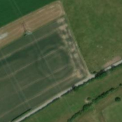 Luchtfoto Tumulus Warnach