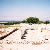 House of Pillars at Hazor - remains